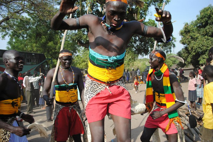 Dinka dancing